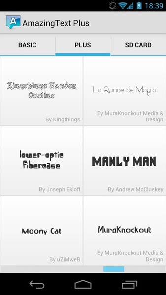 AmazingText Fonts Pack 1 - Preview 1