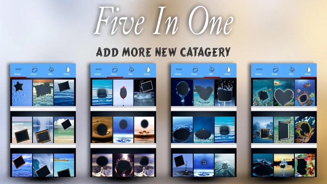 Lovely Water Photo Frames - Preview 5