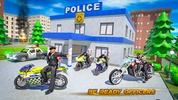 Police Bike Stunt Race Game screenshot 5