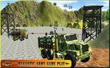 Real Drive Army Check Post Truck Transporter screenshot 6