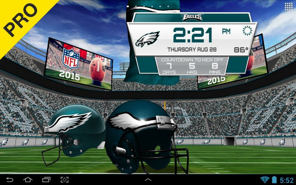 NFL 2015 3D Live Wallpaper 