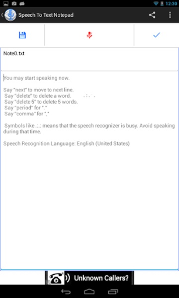 Speech To Text Notepad - Preview 6