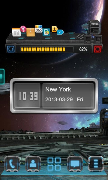 Next Clock Widget - Preview 3