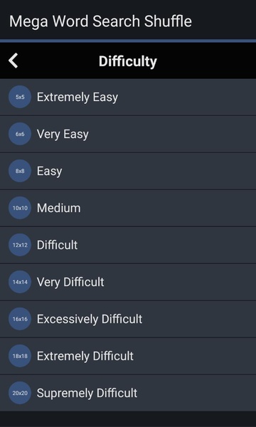 Mega Word Search Shuffle - Preview 1