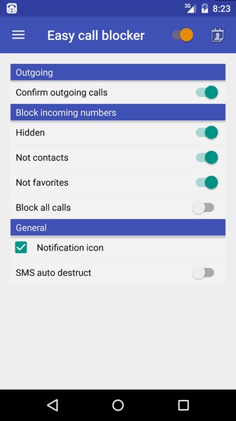Easy call blocker - Preview 9