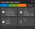 Free Audio Video Studio screenshot 1
