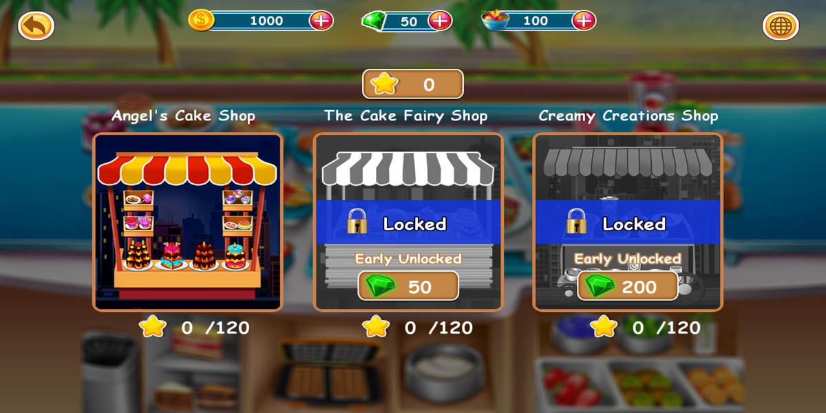Cake Shop Great Pastries & Waffles Store Game - Preview 8