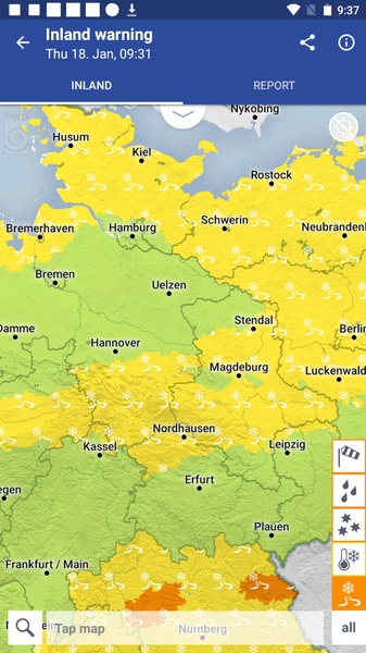 WarnWetter - Preview 1