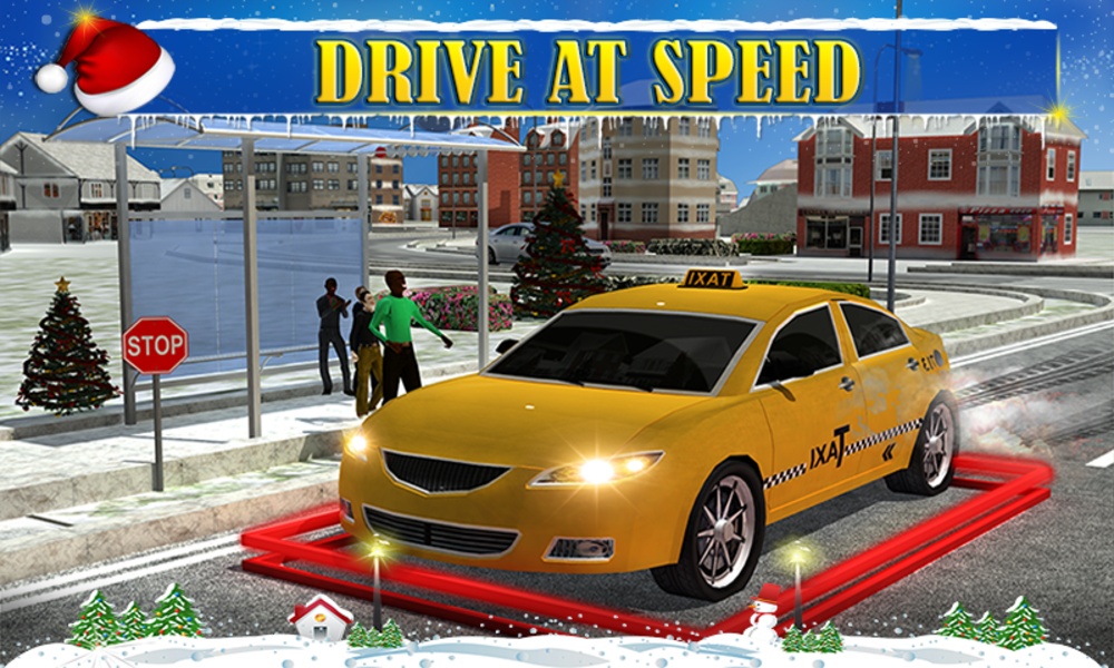 Christmas Taxi Duty 3D - Preview 12