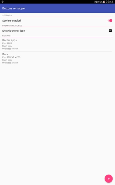 Buttons remapper - Preview 2