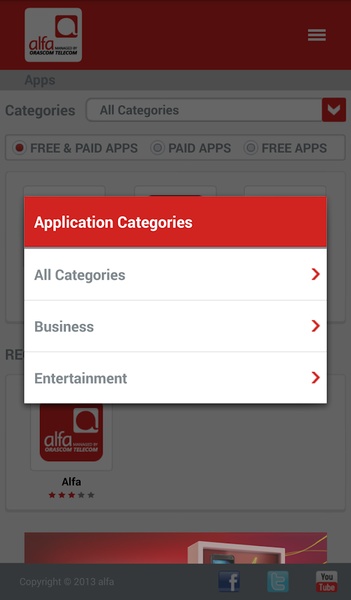Alfa App Store - Preview 1