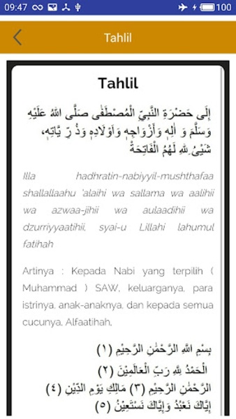 Tahlil dan Doa Arwah - Preview 4