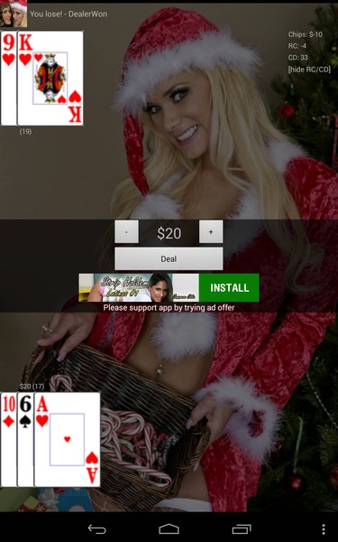 Sexy Strip Blackjack Christmas - Preview 3