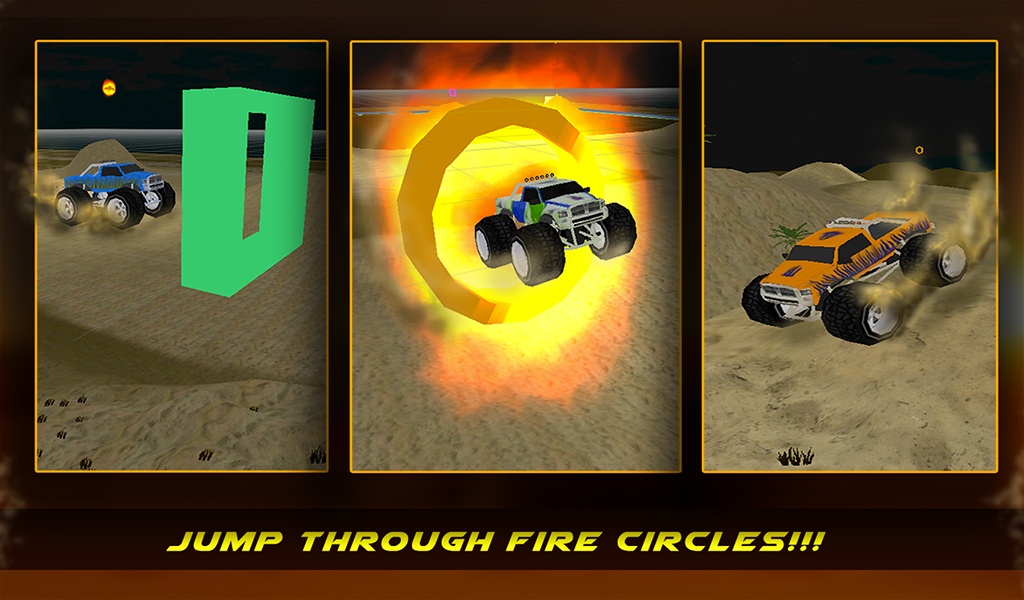 4x4 Desert Offroad Stunt Truck - Preview 4
