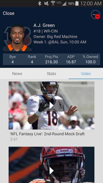 Fantasy Football Cheat Sheets APK for Android Download