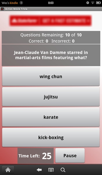 Action Movie Trivia - Preview 3