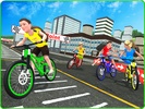 Kids School Time Bicycle Race screenshot 3