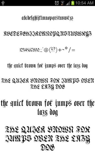 Gothic Fonts - Preview 5