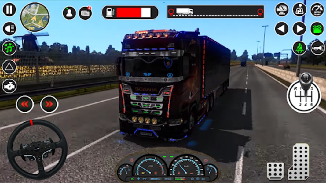 US Modern Heavy Grand Truck 3D - Preview 12