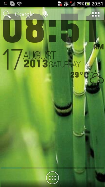 Sense Clock Live Wallpaper - Preview 4