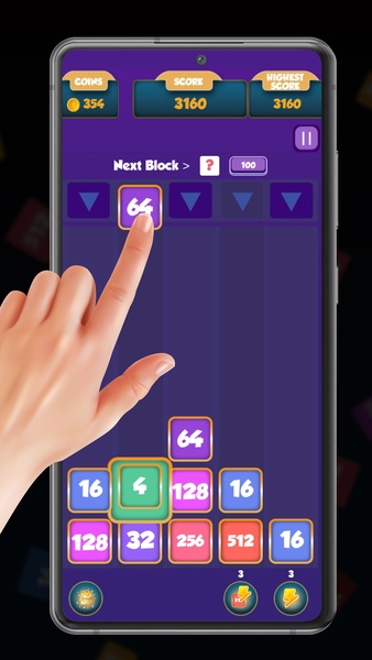 Drop Number Game 2048 - Merge Number Puzzle for Android - Download