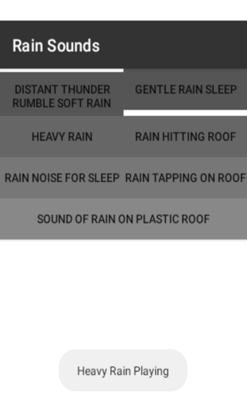 Rain Sounds - Preview 3