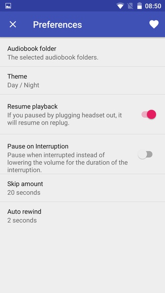 Material Audiobook Player - Preview 2