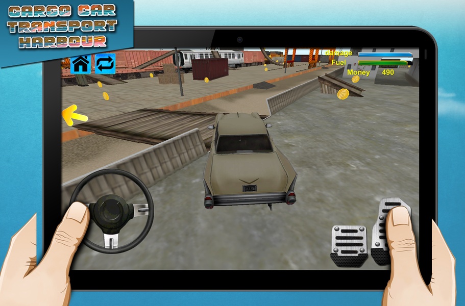 Cargo Car Transport Harbour - Preview 3