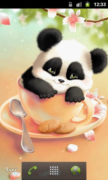 Sleepy Panda Wallpaper - Preview 1