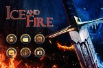 Game of Ice and Fire Theme: Wolf & Sword wallpaper screenshot 1