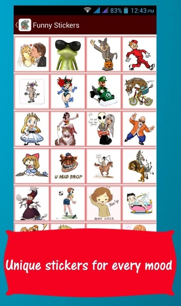 Funy Stickers - Preview 3