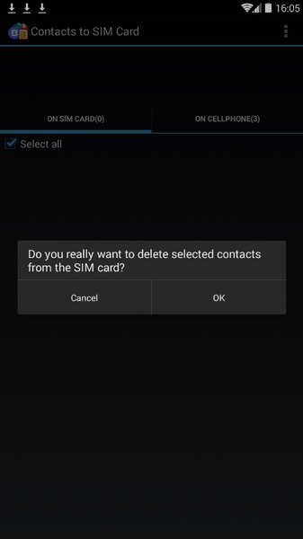 Contacts to SIM Card - Manage your contacts - Preview 2