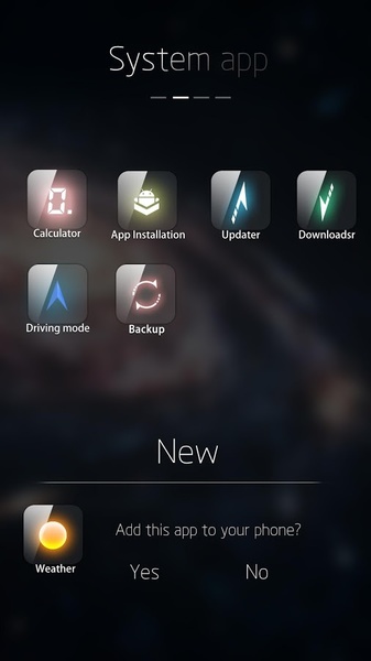 Alpha-I GOLauncher EX Theme - Preview 2