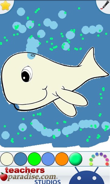 Ocean Animals Coloring Book - Preview 2