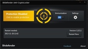 BitDefender AntiCryptoLocker screenshot 1