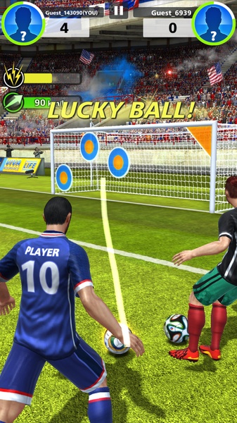 FOOTBALL STRIKE: ONLINE SOCCER jogo online gratuito em Minijogos