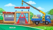 Kids truck games Build a house screenshot 9