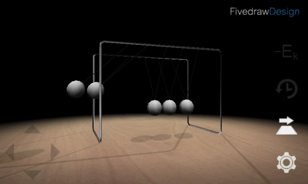 3D Newtons Cradle - Preview 1