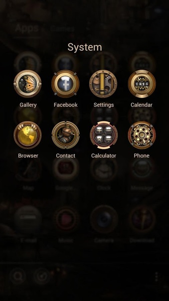 Backup GOLauncher EX Theme - Preview 1