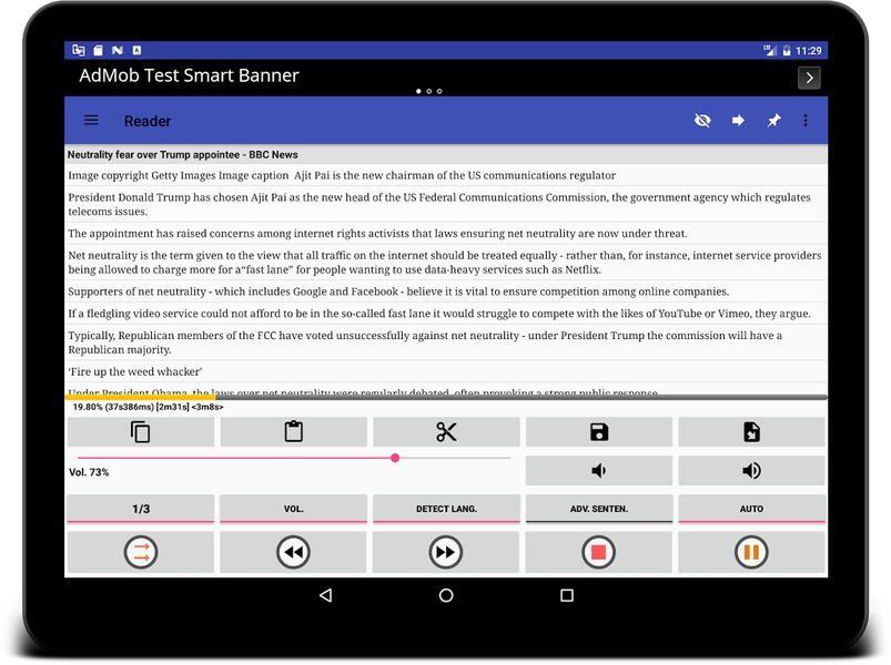 Talk Text (Read Aloud) Mint - Preview 3