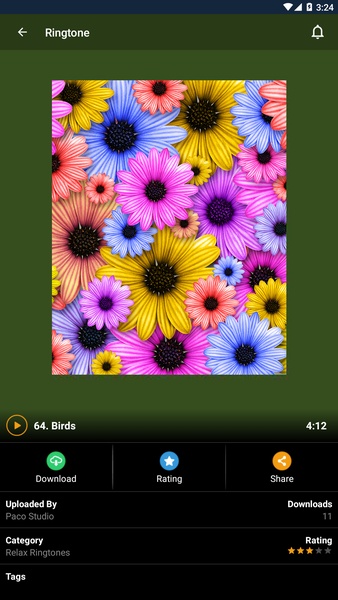 Relax Ringtones - Preview 4