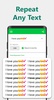 Text Repeater screenshot 6