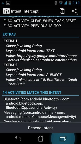 Intent Intercept - Preview 2