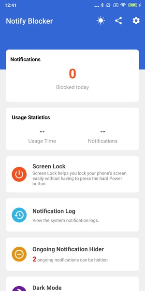 Notify Blocker - Preview 1