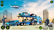US Police CyberTruck Car screenshot 2