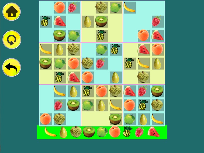 Kids Sudoku With Pictures - Preview 2