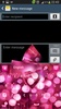 GO Keyboard Glow Pink Theme screenshot 8