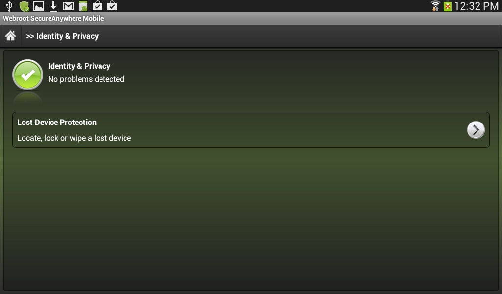 Webroot SecureAnywhere Mobile - Preview 4