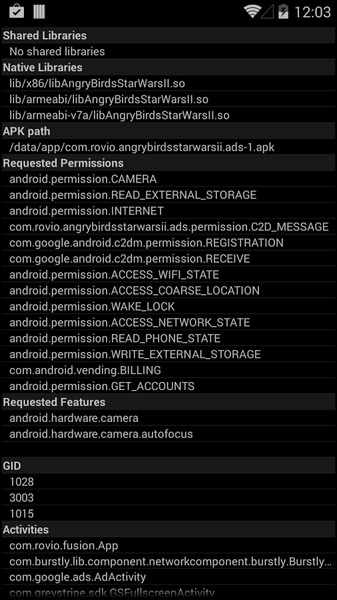 APK Info - Preview 1