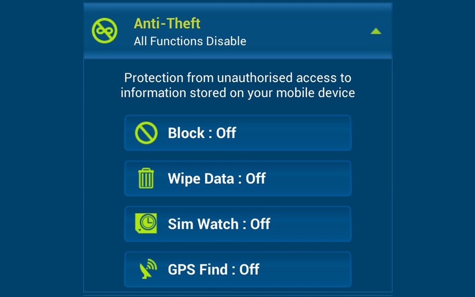 eScan Mobile Security for Android - Preview 3